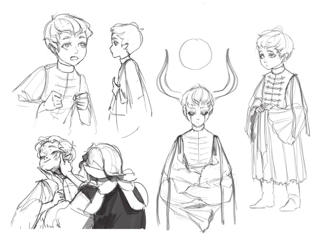 Here are some early design sketches and expression sheets, thought it would be interesting. 