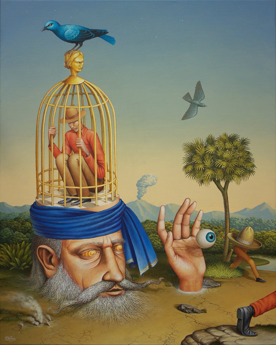 agalleryartists's tweet photo. We sold 5/10 of Ukrainian artist Vladimir Manzhos' "Prisoned Mind" with 50% to the defence of the #Ukraine. Buy 6/100 here:
https://t.co/vpqQ4vQOZp
#NFTs #NFT #NFTCommunity #nftart #NFTartist #NFTdrop #NFTProject #NFT #Russia #UkraineRussianWar #Prison #Bhuddist #Bhuddism https://t.co/nZ4MEmRg6t