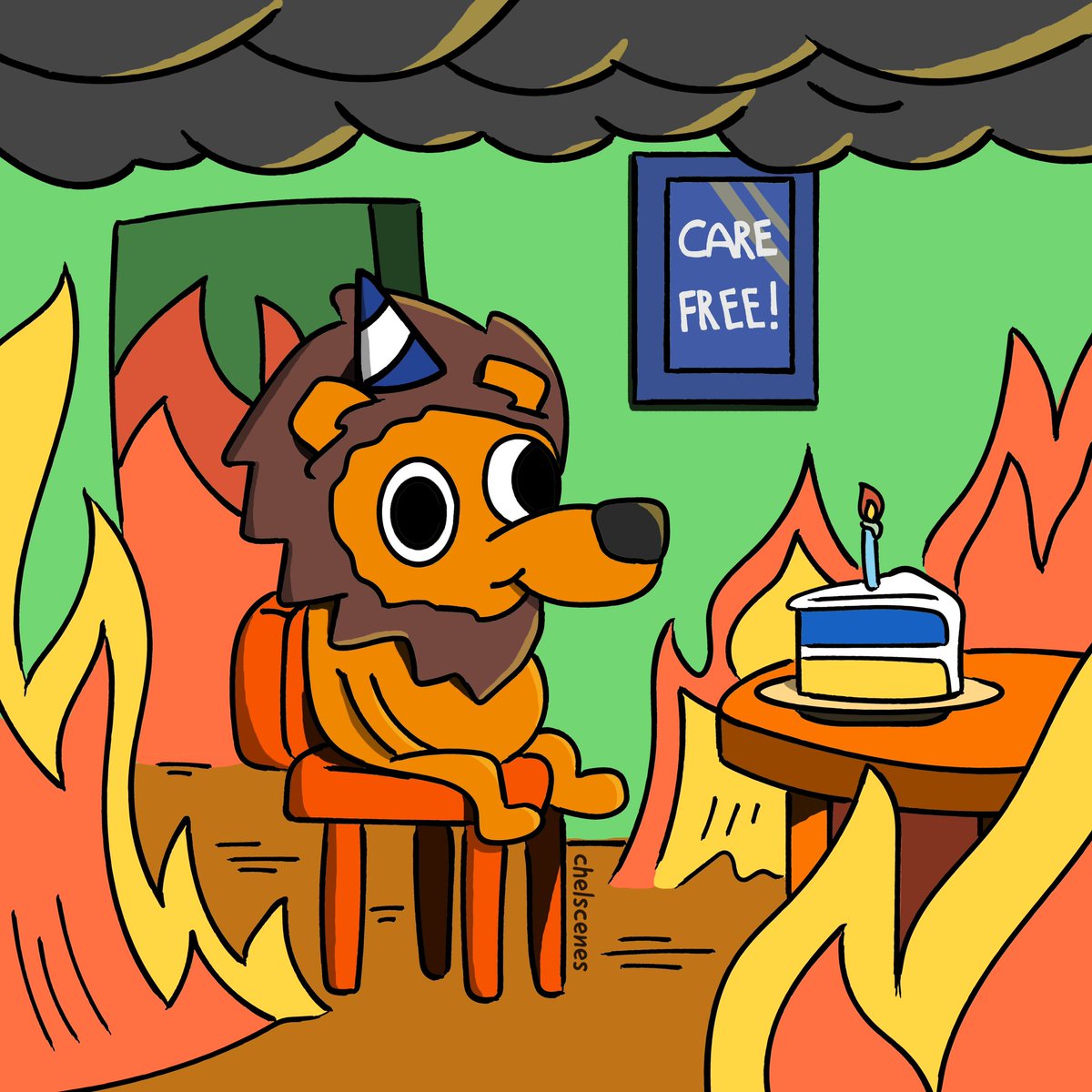 this birthday is fine #ChelseaFC