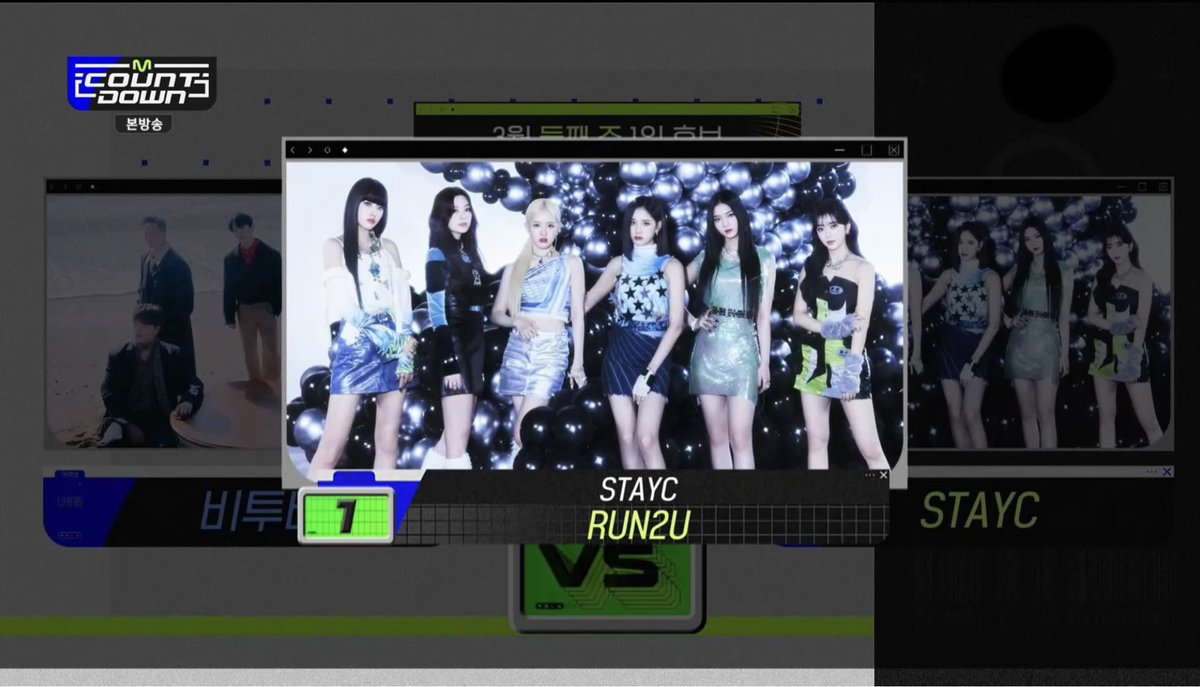SHIMO_STAYC's tweet photo. #MCOUNTDOWN
RUN2U、5回目の1位🥇👍
おめでとう‼️㊗️🎉🎊🎈🍾
#STAYC - #RUN2U
#RUN2U5thWin
#STAYC8thWin
@STAYC_official https://t.co/qoLsVYaLvj