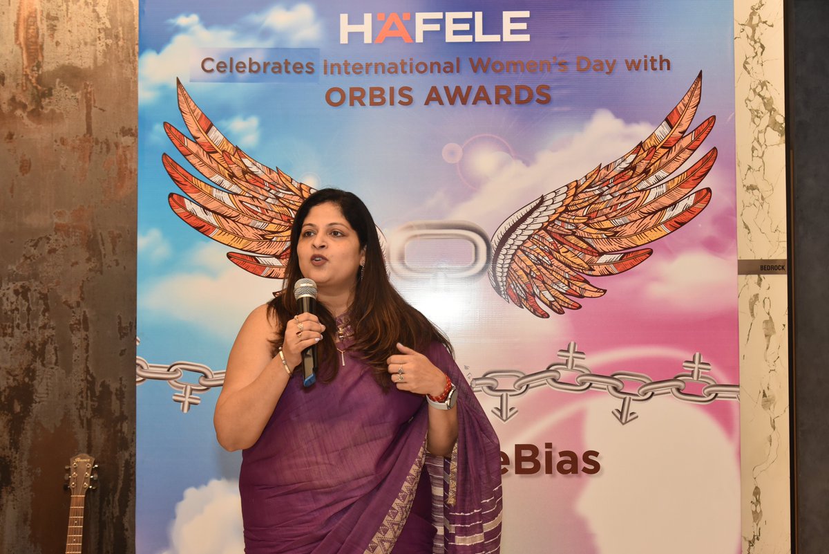 hafeleindia's tweet photo. 8th March 2022 marked a special day for the Hafele women, as we celebrated the 10th year of the Orbis Women’s Day Awards at the Hafele Design Showroom, Mahalaxmi. Through the event, we supported this year’s theme, ‘#BreakTheBias’, which is strongly reflected in our value system. https://t.co/gLkbp0KlVp