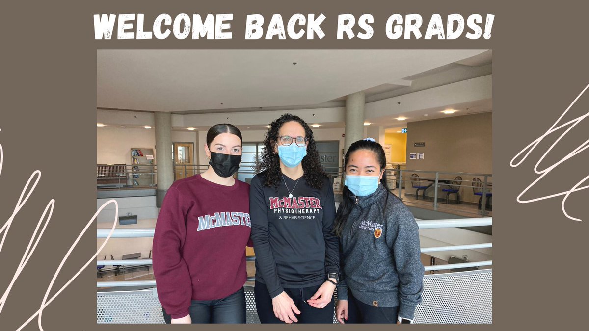 RSGradMcMaster's tweet photo. Yesterday was the kickstart of our Hybrid model and we couldn't be more excited to welcome everyone back onto campus!🤩🤩🤩 https://t.co/K9uKp9j2jH