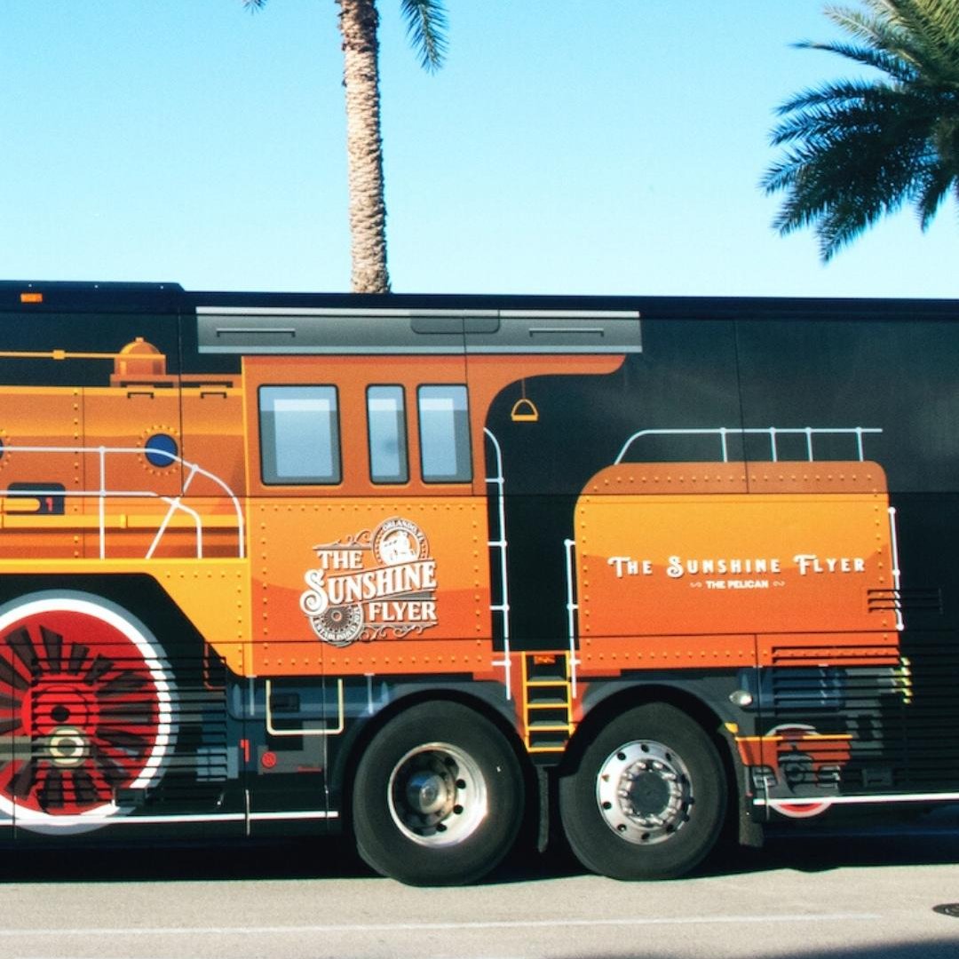 SunshineFlyer's tweet photo. The Sunshine Flyer makes an appearance on @MyNews13. Read the review ➡ https://t.co/KtL6suzrnx https://t.co/VMrVMf93OZ