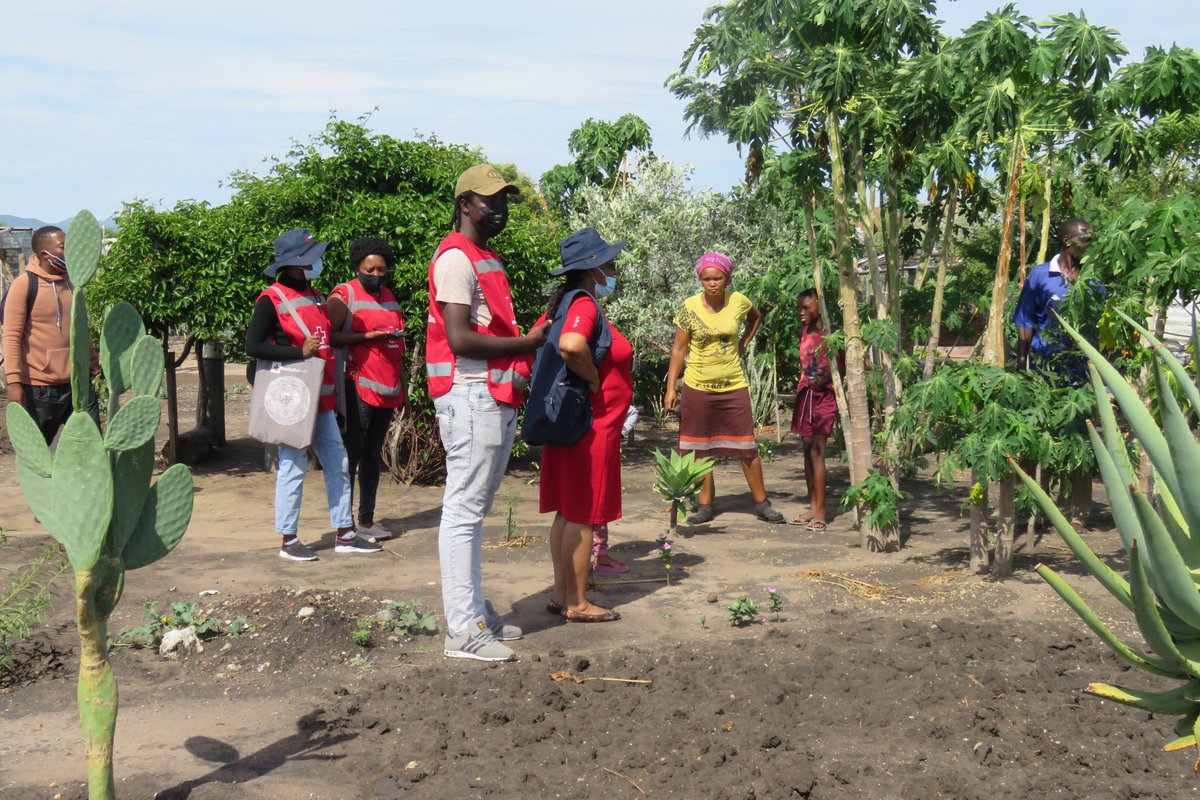 NamibiaRedCross's tweet photo. Giving back to Communities Tip: Build relationships within your community. Look at your community to see what’s important, don’t be left out. #PlayYourPart #JoinTheMovement https://t.co/3n4PxEPorX