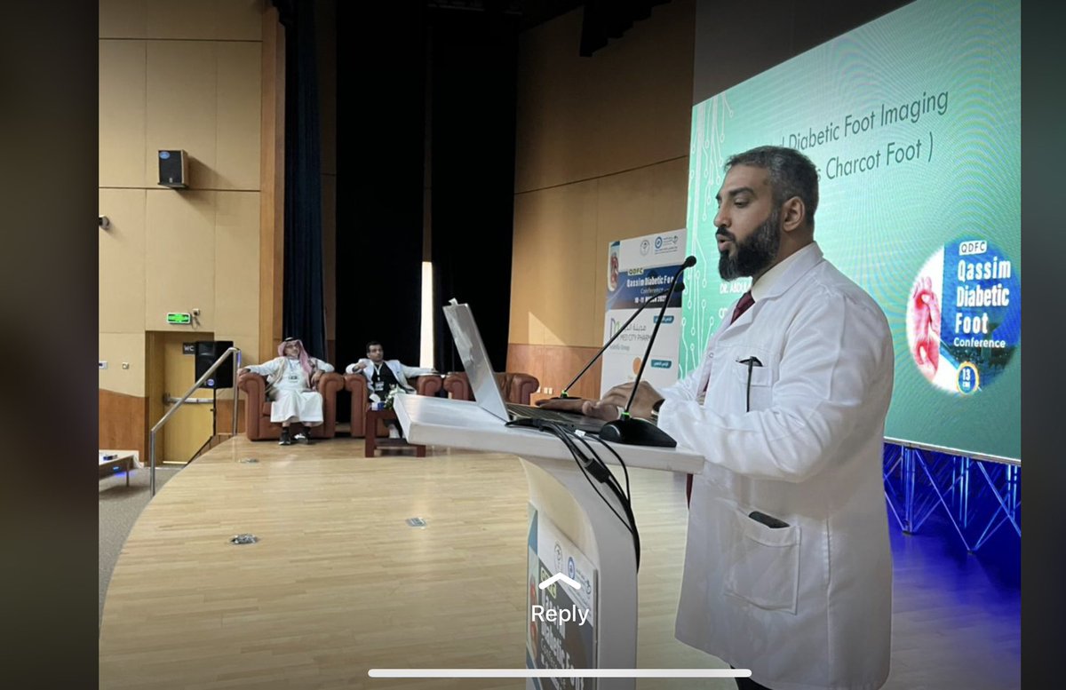 #يحدث_الآن |

و ضمن #مؤتمر_القصيم_للقدم_السكرية 
عدد من استشاريي <a href="/KFSHBuraydah/">مستشفى الملك فهد التخصصي ببريدة K.F.S.H.B</a> يشاركوننا خبراتهم العلمية و العملية المتميزة في هذا المجال
<a href="/AbdulazizOmair/">عبدالعزيز بن علي العمير</a> 
<a href="/Dr_SULTAN_S/">د. سلطان الصايغ</a> 
<a href="/AltasanAA/">Abdulaziz altasan</a>