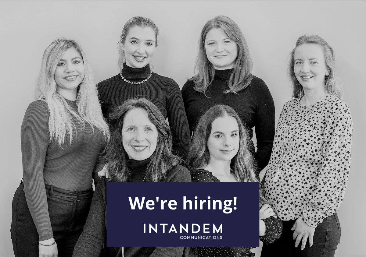 Are you a positive, confident, ambitious and highly motivated individual?

Our team is growing, and we have fantastic opportunities available for a PR and Marketing Account Manager and a PR and Marketing Account Executive. 

Find out more and apply here: bit.ly/IntandemCareers