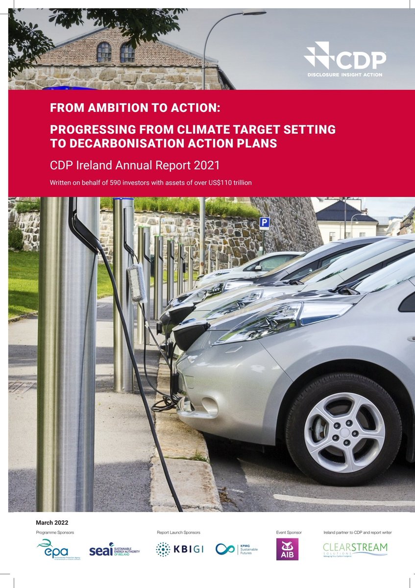 DublinCARO's tweet photo. The increasing number of 🇮🇪 Irish companies reporting their #carbon #climate disclosures to @CDPIrelandnet year on year is really positive to see. Investment portfolios need to be decarbonised and underpinned by @sciencetargets to enable #NetZero #naturepositive #climateaction 🌍 https://t.co/BiICK39H54