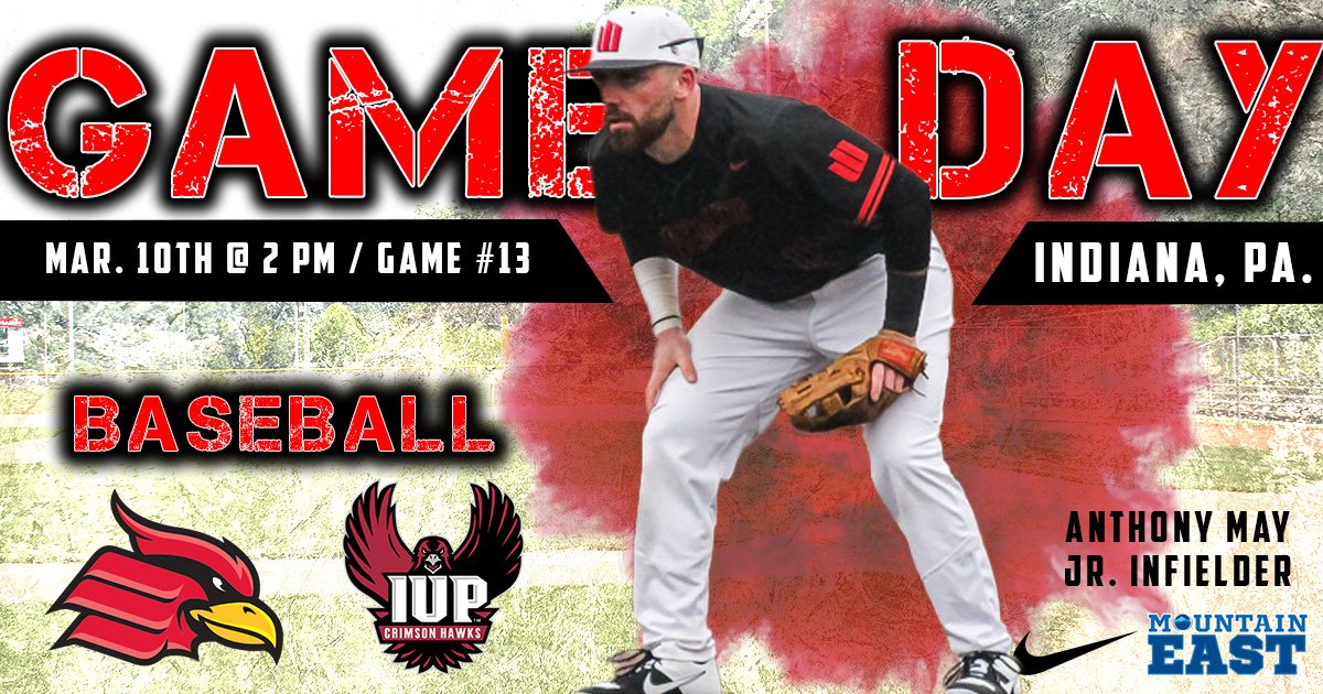 WUCardinals's tweet photo. We head back North to continue today's Cardinals Gameday!! @WU_Baseball kicks off their three-game series with IUP this afternoon with first pitch at 2 PM #GoCards

📈 Live Stats: https://t.co/RafJukmQQR
🏟 Venue: Indiana University of PA https://t.co/f9h2jWezTD