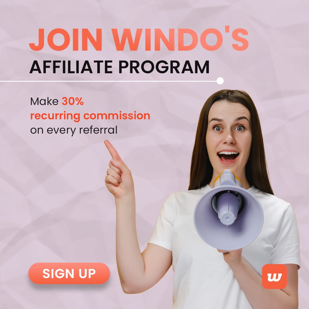silus151's tweet photo. Excited to announce @mywindoshop affiliate program! Join us as an affiliate and earn a whopping 30% recurring commission. Plus, there's no limit to how many referrals you can make

Click on the below link and join as an affiliate on Windo. https://t.co/zlZZfgoBJo
#Affiliates https://t.co/KYbJHHb1NC
