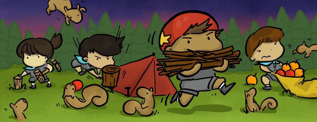 gomagames's tweet photo. @Ajo1322 I'm working on a multiplayer survival game where teams compete to earn badges while camping https://t.co/DVrFNL5JpY