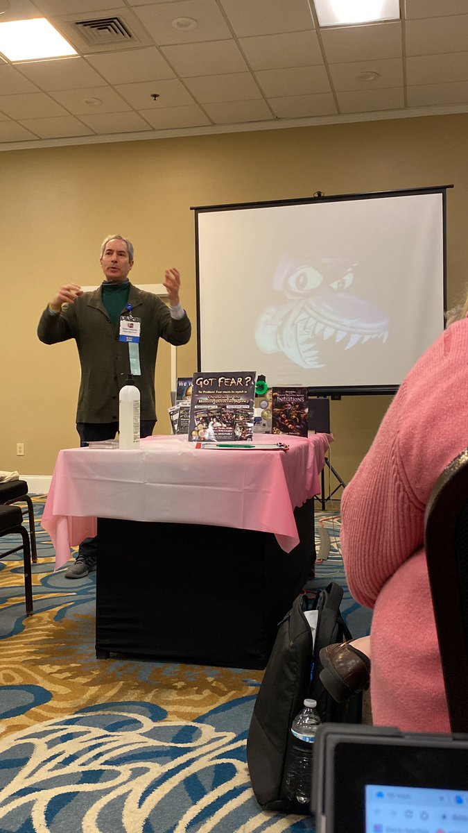 SC_wife_n_mommy's tweet photo. Fear takes on a life of its own and it grows until you learn to cope. @SCASLNet #SCASL22 #JasonEdwards https://t.co/HOAuJXAmPw