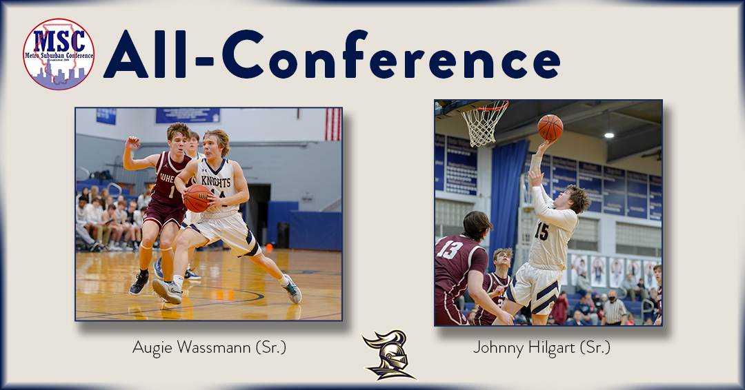 ICCPKnights's tweet photo. IKYMI: Claire Wagner, Allie Geiger & Kelsey McDonough named MSC All-Conference for the 2021-22 Girls Basketball season. Augie Wassmann and Johnny Hilgart receive All-Conference recognition for MSC Boys Basketball. #weareIC #KnightUp217 #iccphoops #allconference https://t.co/yA2EhaQQbE