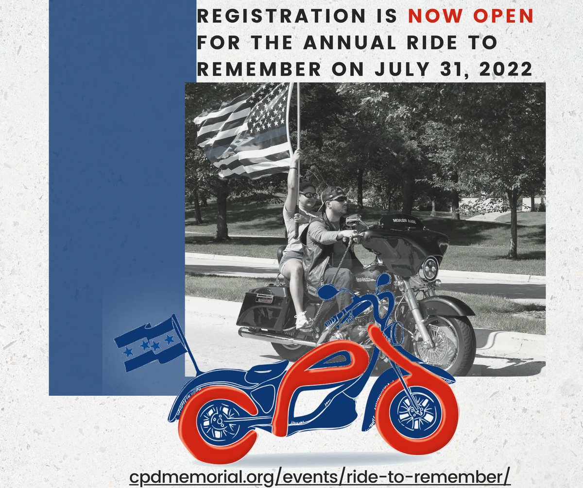 cpdmemorial's tweet photo. Summer's just around the corner!  It's the perfect time to get signed up for the annual Area 4 Ride to Remember.  Registration is now open!! https://t.co/syHQPoeqS7
#ridetoremeber #cpmf #letsride https://t.co/leY82DbT3q