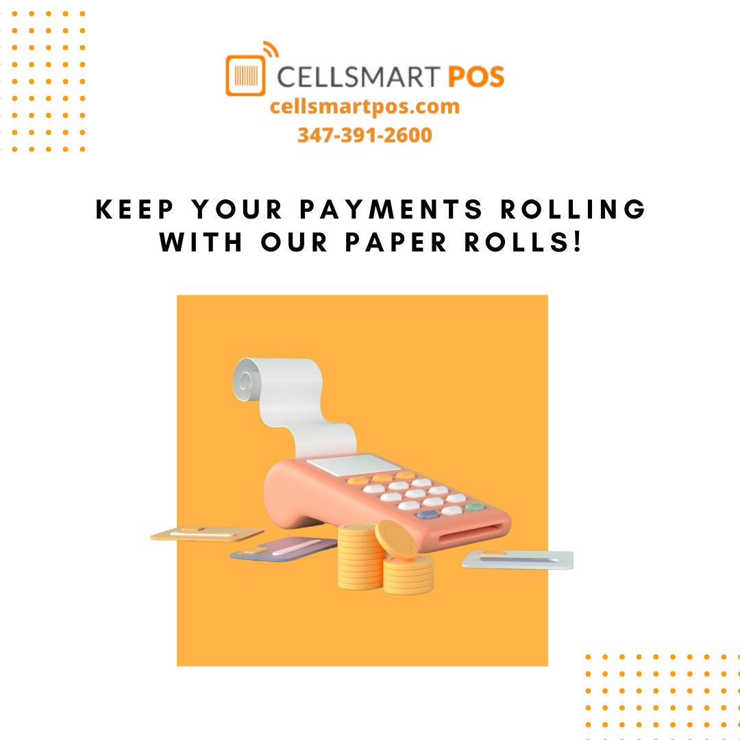 CellSmartPOS's tweet image. Keep Your Payments Rolling With Our Paper Rolls!

Accept unlimited payments on your payment machines by saving $10 on each roll.

Buy $100 worth of paper roll box for $90 from CellSmart POS!
cellsmartpos.com/product/therma…

#CellSmartPOS #SmallBusiness #CellSmart