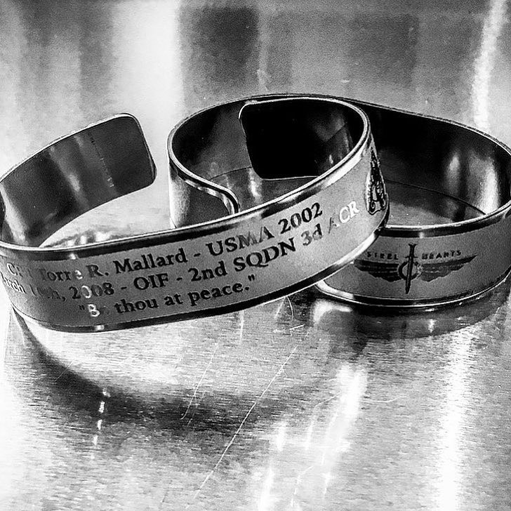 steelhearts_org's tweet image. On this day in 2008, our brother, CPT Torre Mallard, was taken from us while serving in support of OIF. Be thou at peace Torre.

steel-hearts.org/usma-2002/cpt-…

For every bracelet sold, $10 will be donated to his children’s education fund in his memory.

#ClassOf2002 #PrideInAllWeDo