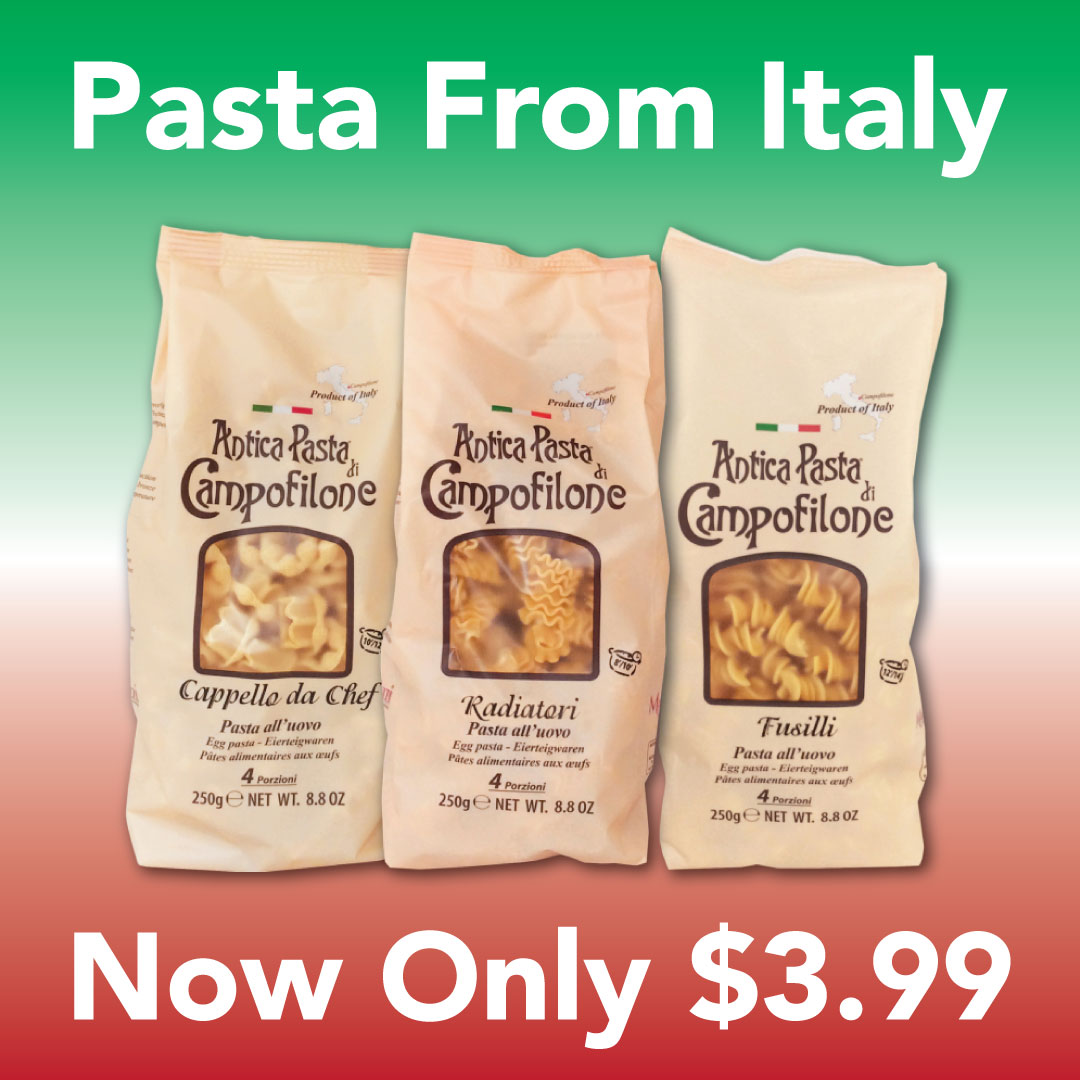 gocartcity's tweet photo. Import from Italy. Delivered to you.
We are your Italian food source! We have a huge selection of pastas, meats, oils, cheeses, and desserts imported from Italy.
Check out our full selection at https://t.co/SYQooAauNA
#GoItalian #GroceryDelivery #AnticaPasta https://t.co/lL3JuINNXJ
