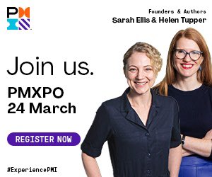 Explore your #future #career possibilities with Sarah &amp; I on 24 March at <a href="/PMInstitute/">PMI</a>’s PMXPO! We’ll share insights to help you discover your value while maximizing your career growth. Register for free: ow.ly/khhB50I9v0z #ExperiencePMI