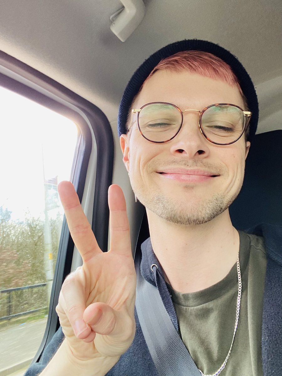NathanielJHall's tweet photo. On the road to perform the very last First Time shows @tftheatres
Got a lot of emotions rn 🎈 https://t.co/Ioa6QYjRnw