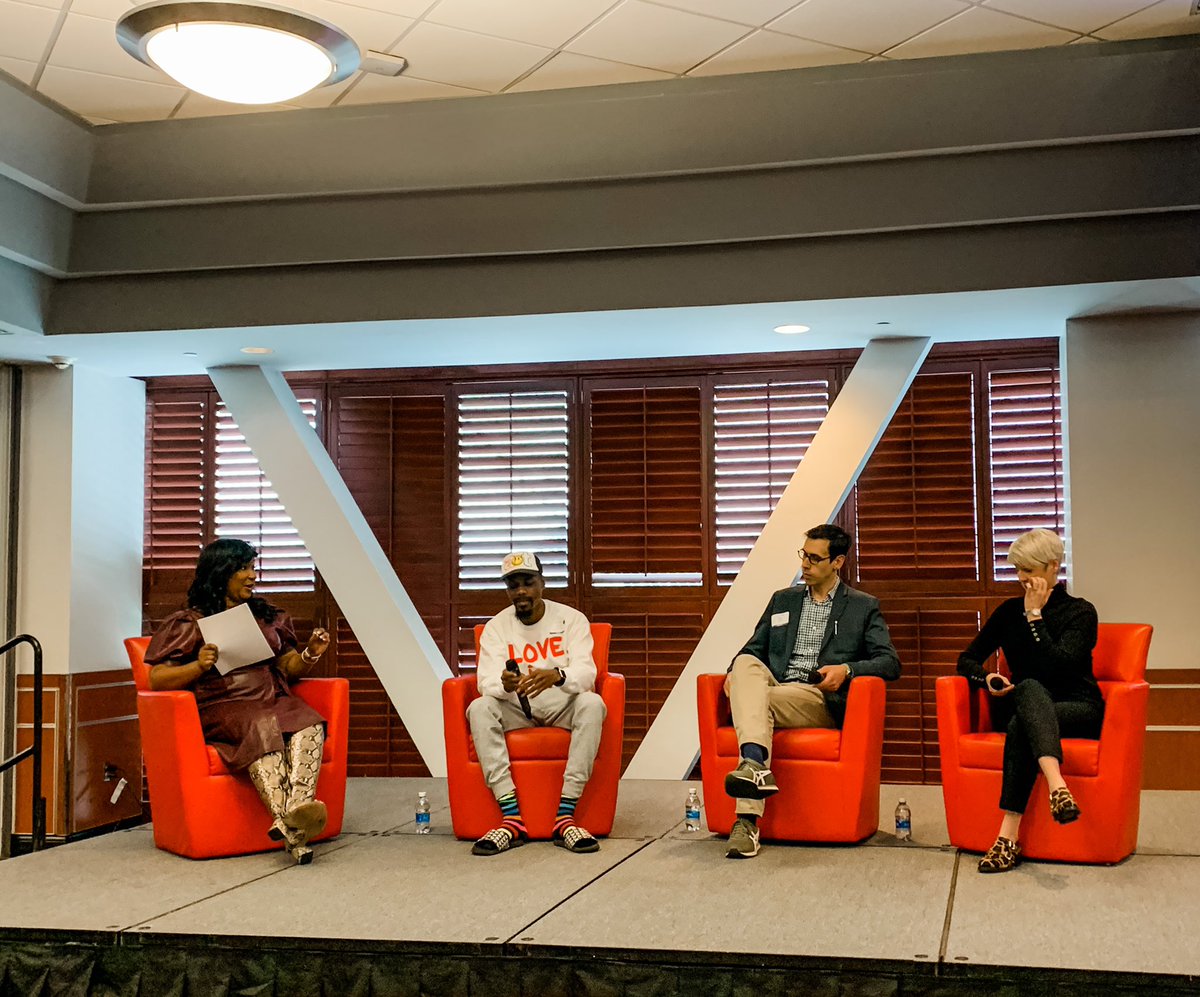 Marketing_Mel's tweet photo. ��I got the best socks on in the building” said Johnny Hackett Jr. of The Black Dollar Corp, while sharing stories of overcoming Imposter Syndrome at the #RaleighYPN program this morning. And I agree! @raleighchamber https://t.co/cFlWxHd15V