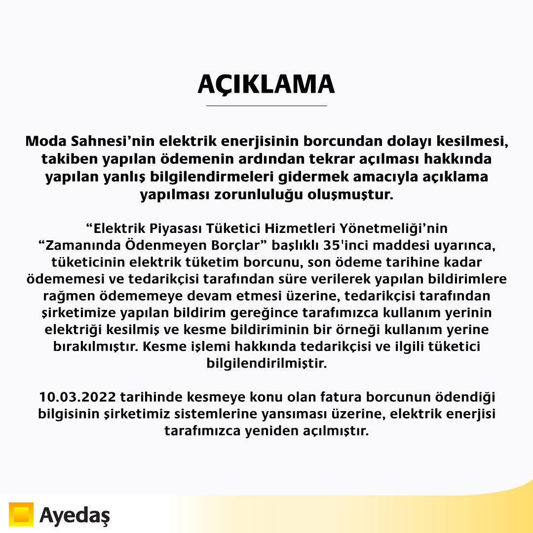 Ayedaş Destek (@ayedasdestek) on Twitter photo 