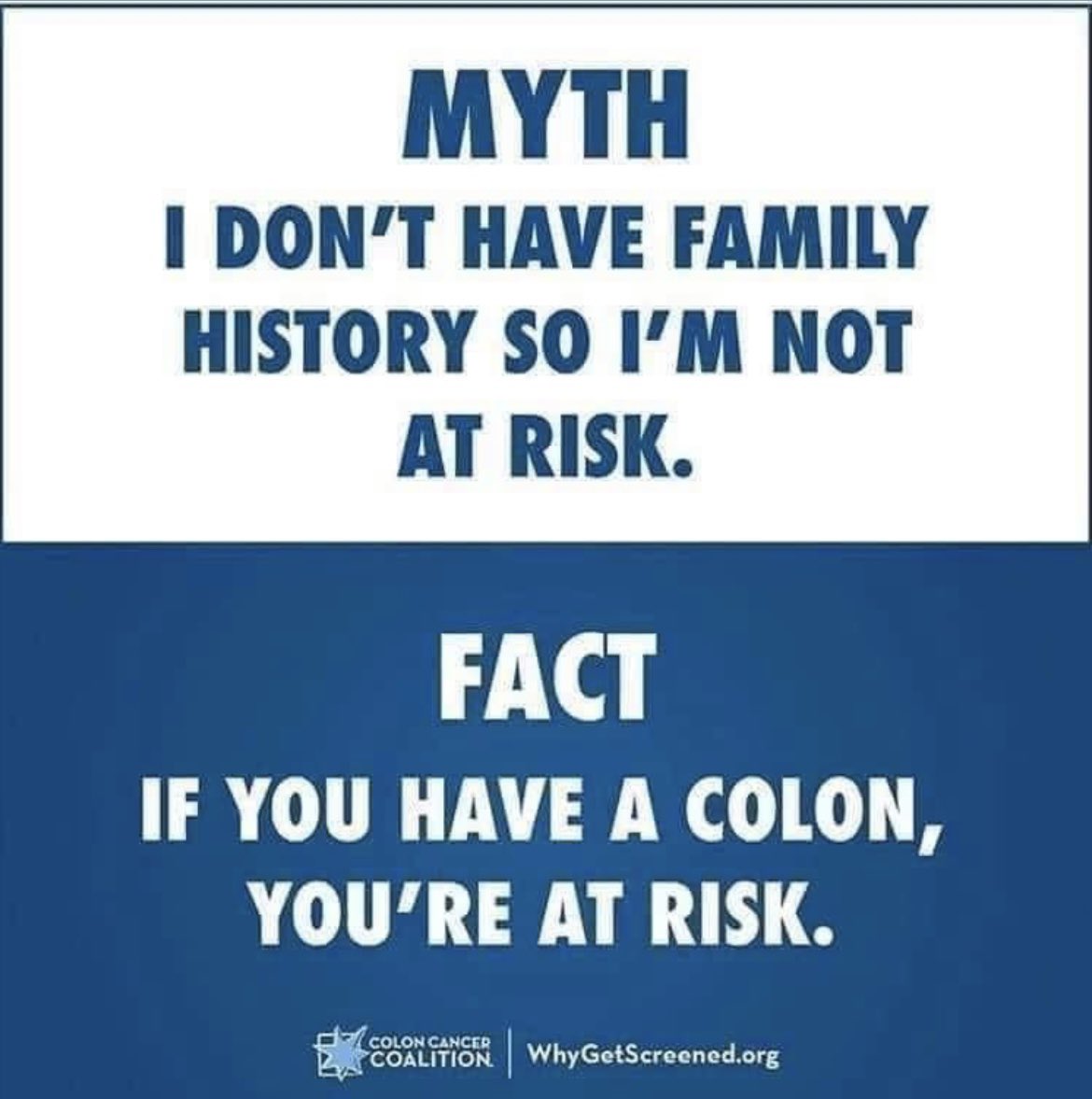 chopstxart82's tweet photo. “…One in 18 individuals (5.5 percent) will develop colon cancer in their lifetime. Of all colon cancer cases, only about 5 to 10 percent are hereditary, linked to gene mutations inherited from one’s mother or father…”
https://t.co/pdTZXRQNE5
#ColorectalCancerAwarenessMonth https://t.co/17H5gquvsN