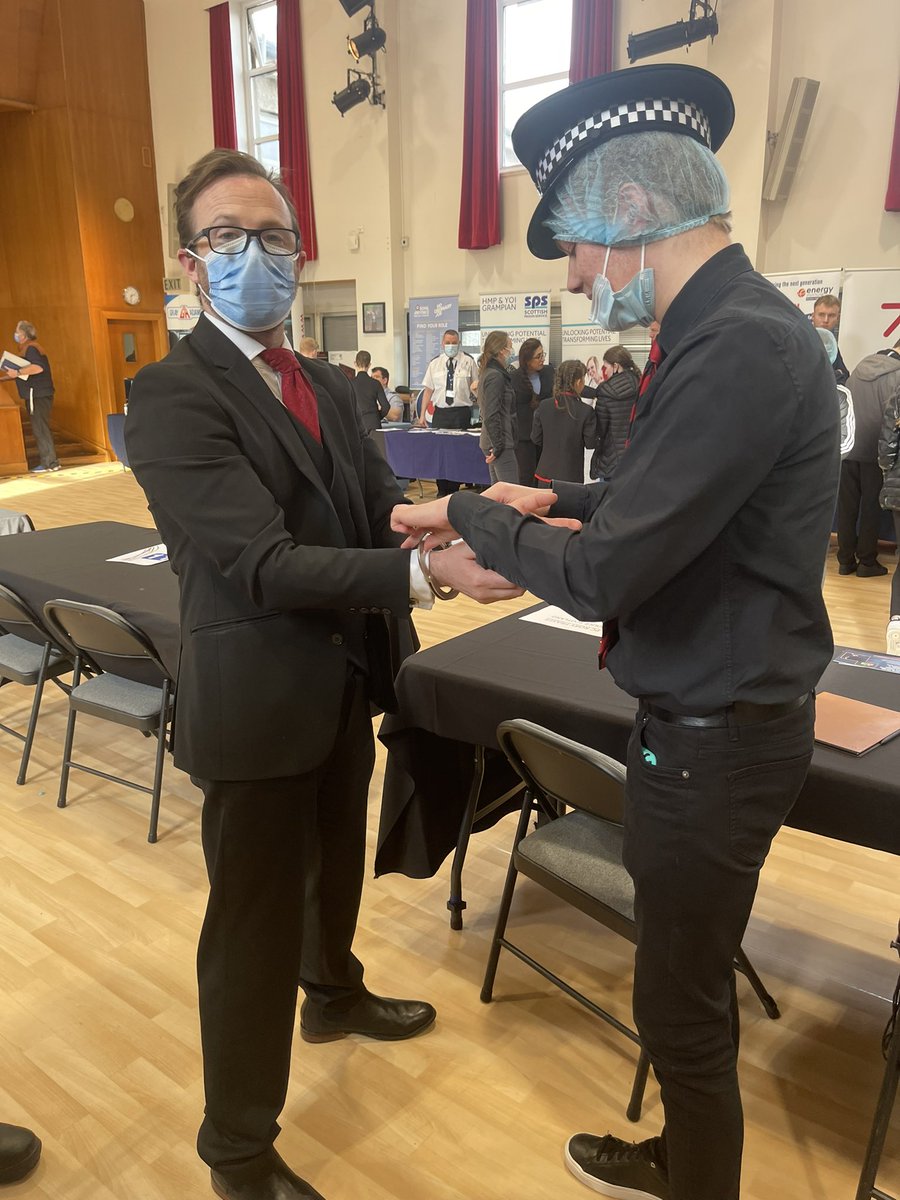 POV: Walton under arrest.