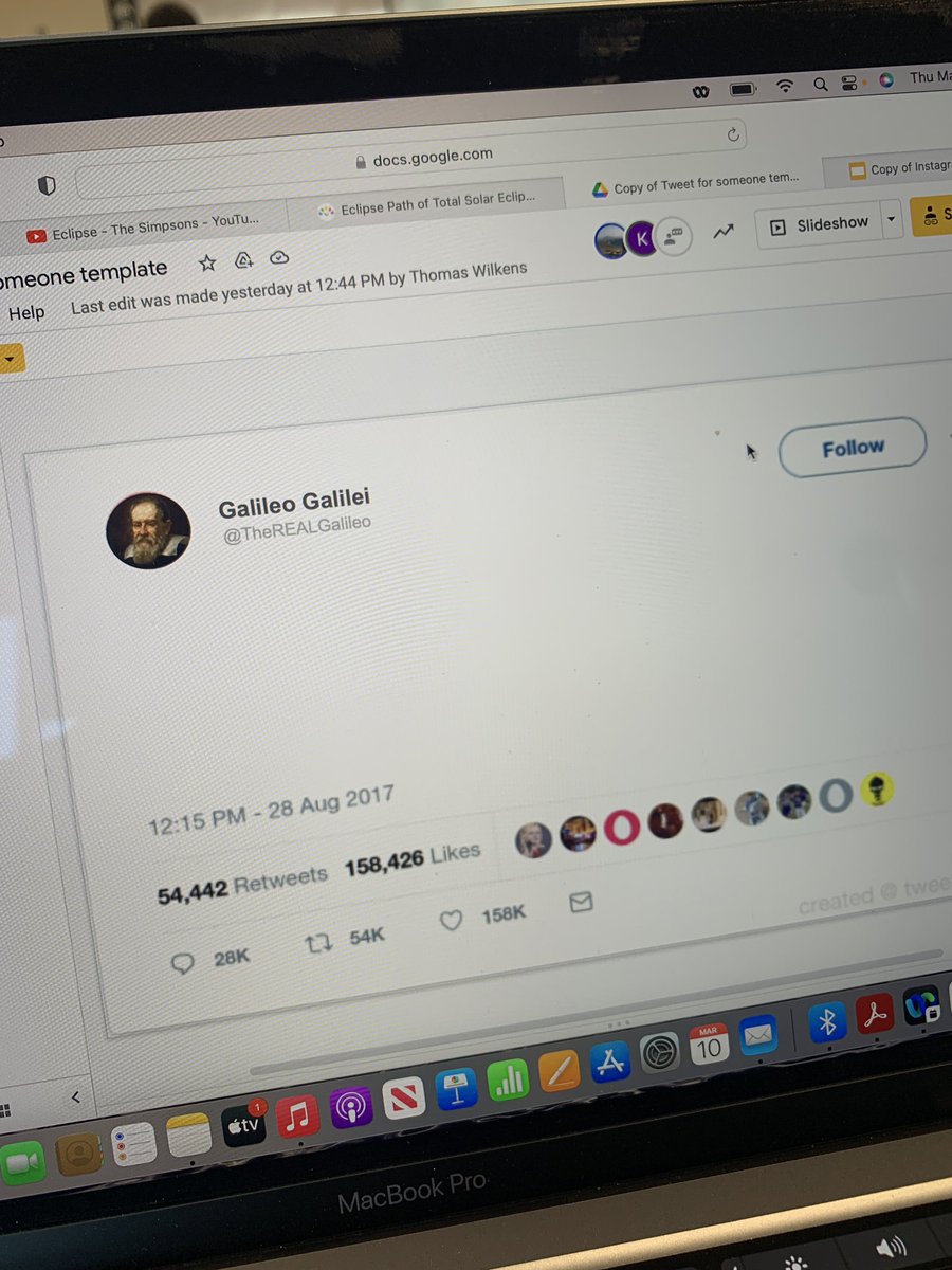 mineolahs's tweet photo. Samantha and Kevin explaining a lunar and solar eclipse and then the class sharing Instagram stories and Twitter posts to demonstrate understanding. #MineolaProud #Science8 https://t.co/SY6lYZmQR4