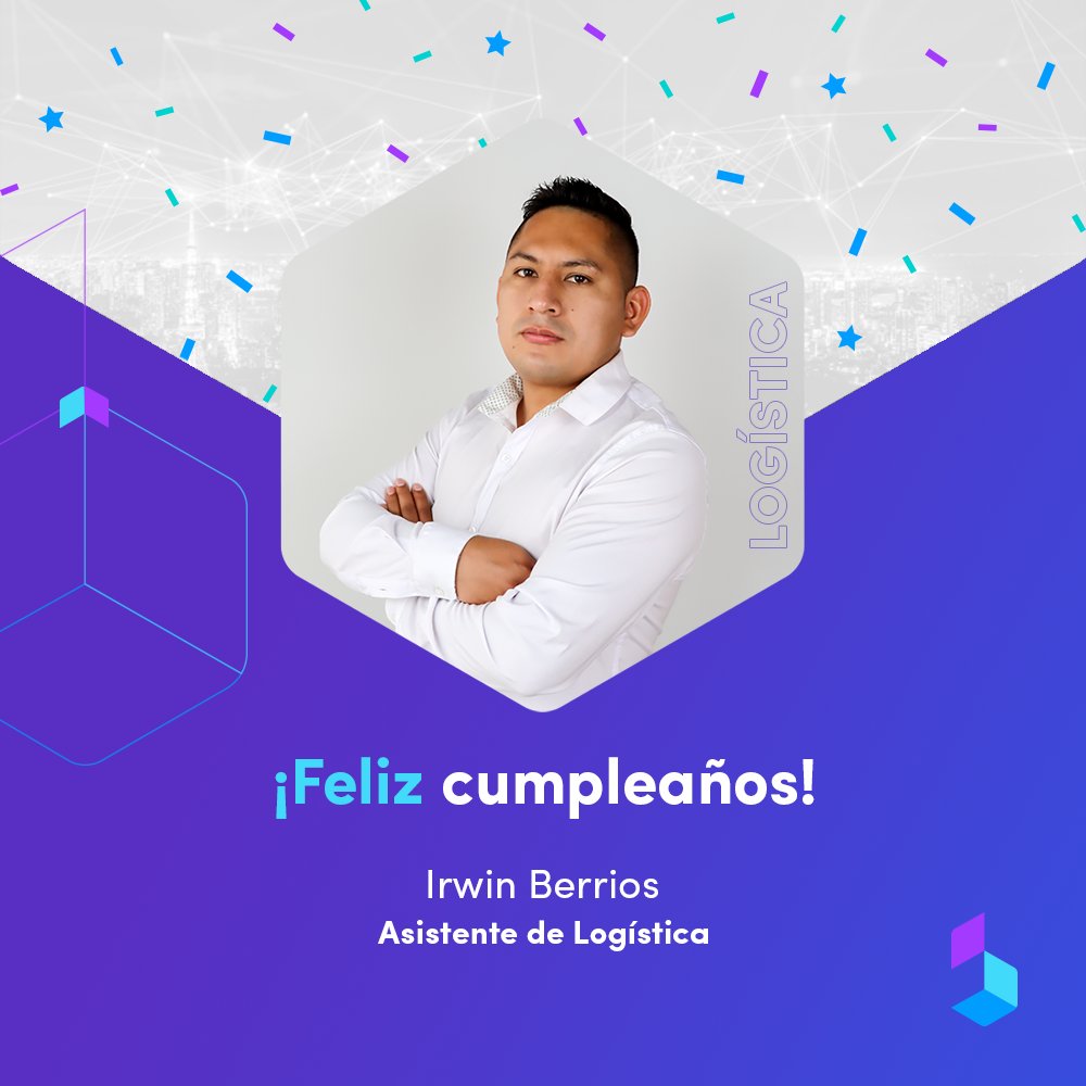 bestsol_peru's tweet photo. Gracias por brindarnos esa gran motivación a todos nosotros, que nos lleva a ser los mejores. En el día de tu cumpleaños la familia Bestsol te desea los mejores éxitos Irwin Berrios 🎂🎉🎁.

#FamiliaBestsol #BestsolPerú #Felizcumpleaños #TeamBestsol https://t.co/E4qnFMMWsZ