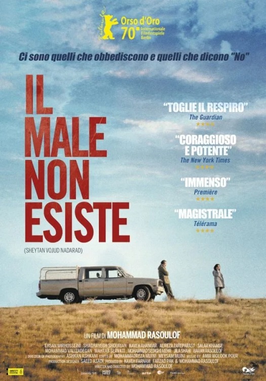 mondodopp's tweet photo. Il film iraniano #IlMaleNonEsiste, #OrsoDOro al Festival di Berlino 2020, arriva da oggi #SoloAlCinema con @SatineFilm : in ESCLUSIVA tutti i #doppiatori italiani...
https://t.co/LqPWfG75UX https://t.co/wd3WZIJXXq