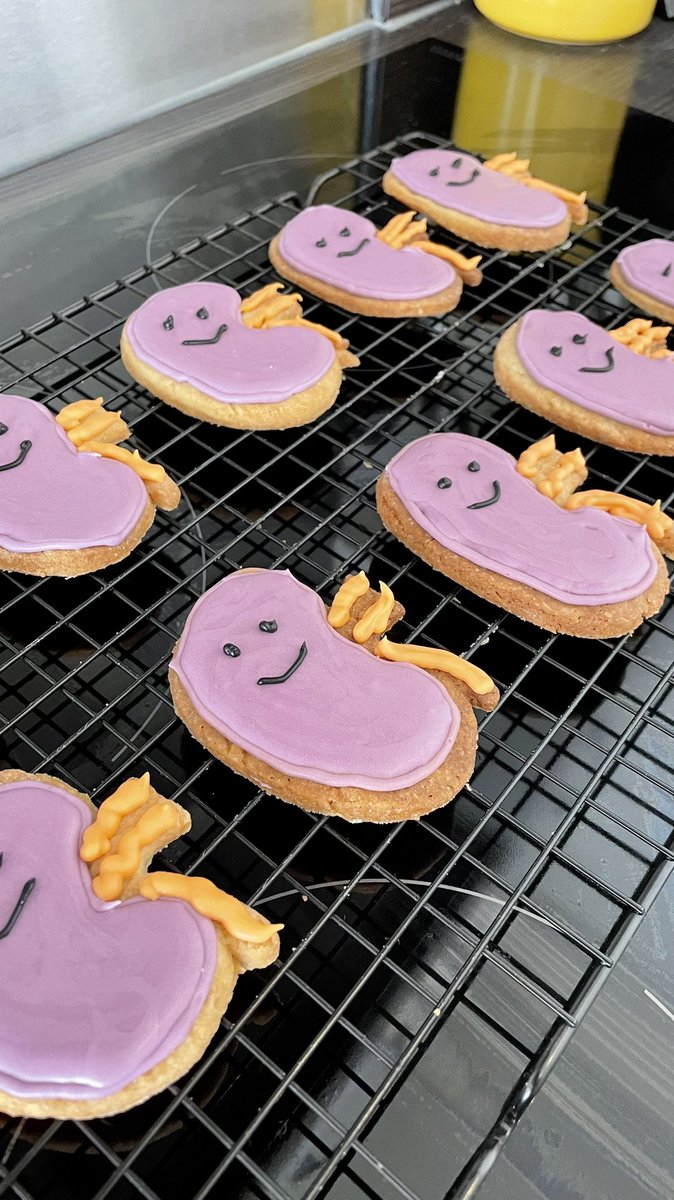 HollyMLoughton's tweet photo. My baking attempt for #WorldKidneyDay! Let’s just say that piping icing was…a learning experience. 😅 #KidneysMatter https://t.co/CinfwqJFuM