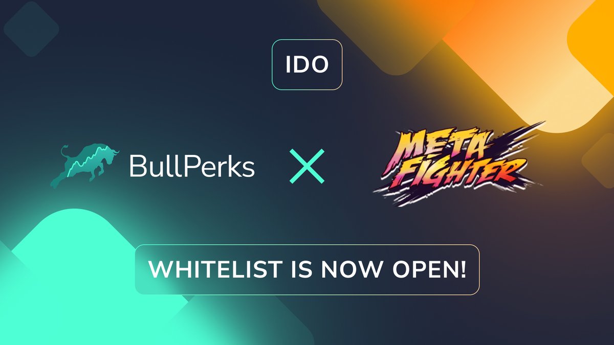 bullperks's tweet photo. 🔥Now is the Perfect Time to be Part of This Exciting IDO Deal🔥

😎The #WHITELISTING campaign for @MetaFighter_NFT IDO has just started❗️

👉 Join: https://t.co/I75h78HSgZ

🏆 10 Winners will receive a Guaranteed Copper-tier allocation. 

📅 Deadline:  March 27. https://t.co/ueZHuNj6zF