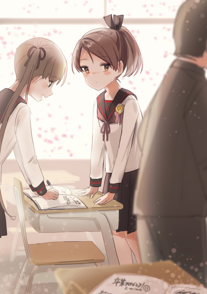 艦これ「「卒アル書いて」の一言が言い出せず
そこそこオーバー
#艦これ版深夜の真剣お絵描」|ヤマシチのイラスト