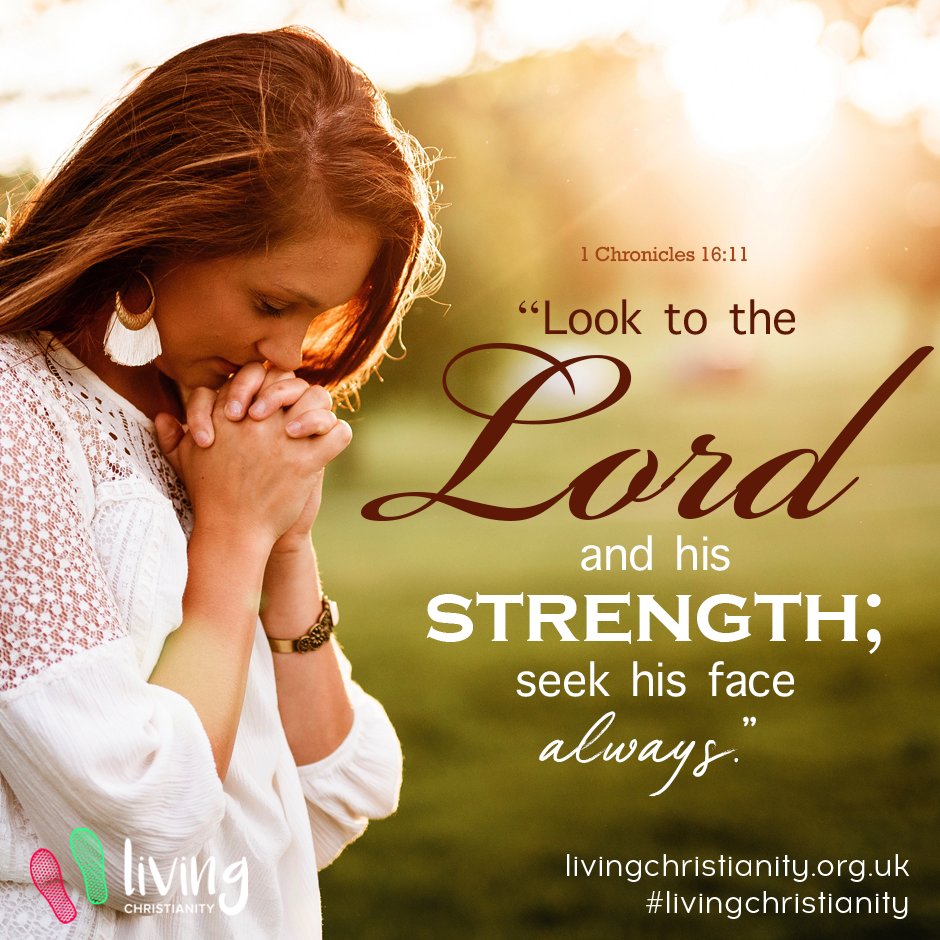 livingchristorg's tweet photo. 1 Chronicles 16:11 #livingChristianity #fulltimedisciple #strength #quoteoftheday #MondayMotivation https://t.co/tsDeT0AiFK