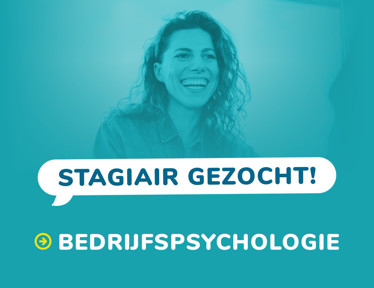 📣 Ben je student #bedrijfspsychologie en op zoek naar een leerrijke #stage in de zorg? Onze collega's Bieke en Laurence van cel Werving &amp; Selectie leren je met plezier de kneepjes van het vak.

Check de volledige omschrijving  ➡️ linkedin.com/feed/update/ur… en stel je kandidaat!