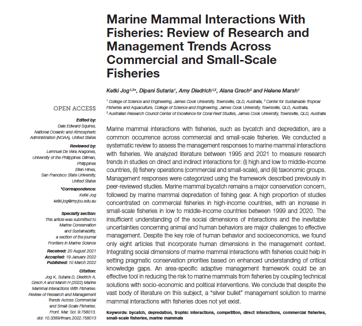 Extremely pleased and excited to share the first chapter of my PhD thesis!  
frontiersin.org/.../fmars.2022…