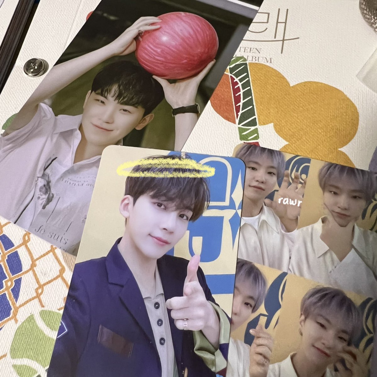 hoshi96cart's tweet photo. 𐐪𐑂 #96mail 𐐪𐑂

late feedback~ tysm @sebongmart grabe ang gaganda ng pulls sa apat na albums na binili from u 😭

#MG_feedbacks https://t.co/8Wa7h5vwhh