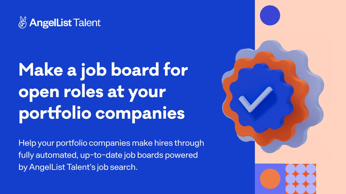 #jobboard #joblisting #techjobs #remotetechjobs #investorbackedstartups #venturecapital #angellistventure #angellisttalent #hiringnow #sameinvestoras #topinvestors #vcbackedstartup #hiringnow