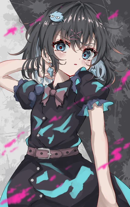 48.威嚇
#創作 
#イラスト 
