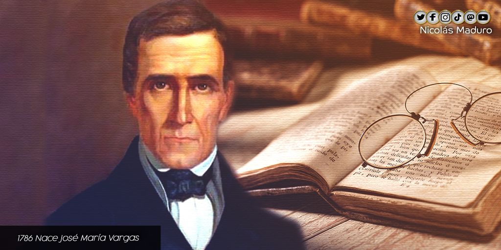 Conmemoramos el natalicio del Dr. José María Vargas, un galeno de carácter humanista y trayectoria impecable, un hombre de gran relevancia en nuestra historia. Su ejemplo de constancia y rectitud guía a los médicos y médicas de la Patria para consolidar nuestro Sistema de Salud.