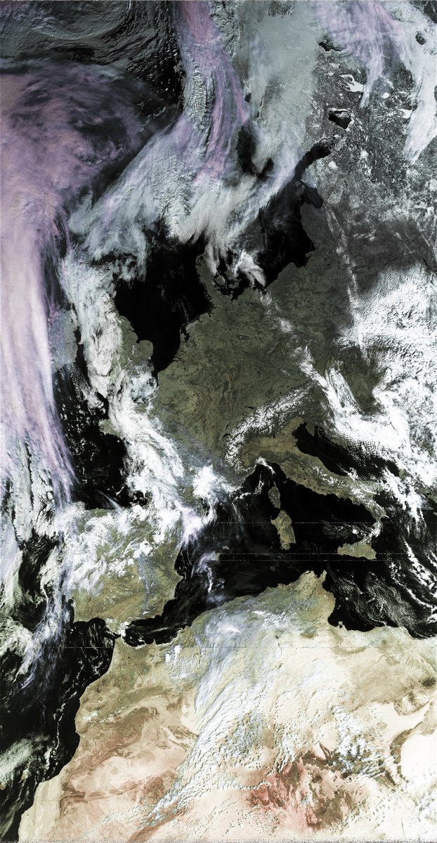 NOAA-18 pass from earlier today
