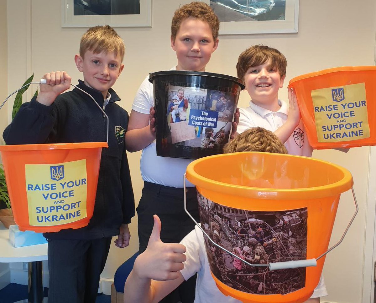 SpringfieldPri2's tweet photo. Wear blue and/or yellow tomorrow and donate to the @BritishRedCross appeal to support families in #Ukraine.
These boys will also be on the playground to collect all your loose change. #UkraineAppeal #springfieldcares https://t.co/bNrITMxRdw