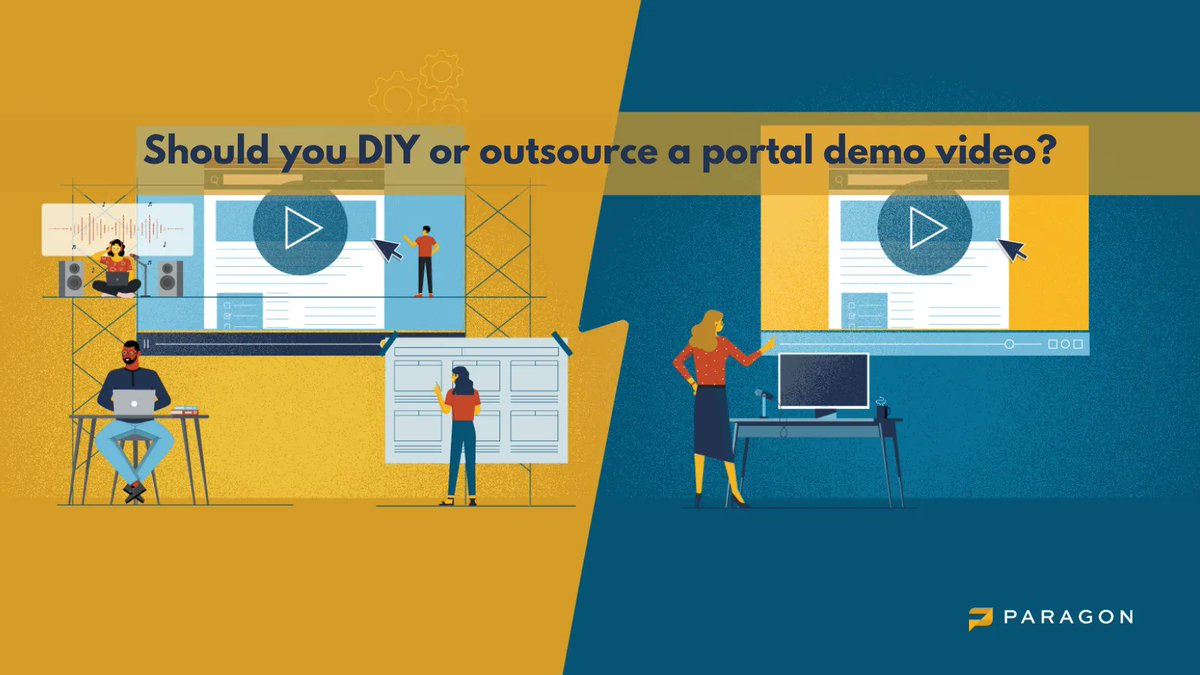 When it comes to creating a video to teach employees how to use new software like an HR or benefits portal, you could either go in-house or outsource it. Which one is the right choice depends on what’s more important among three factors. Read on our blog: buff.ly/3vQZV8A