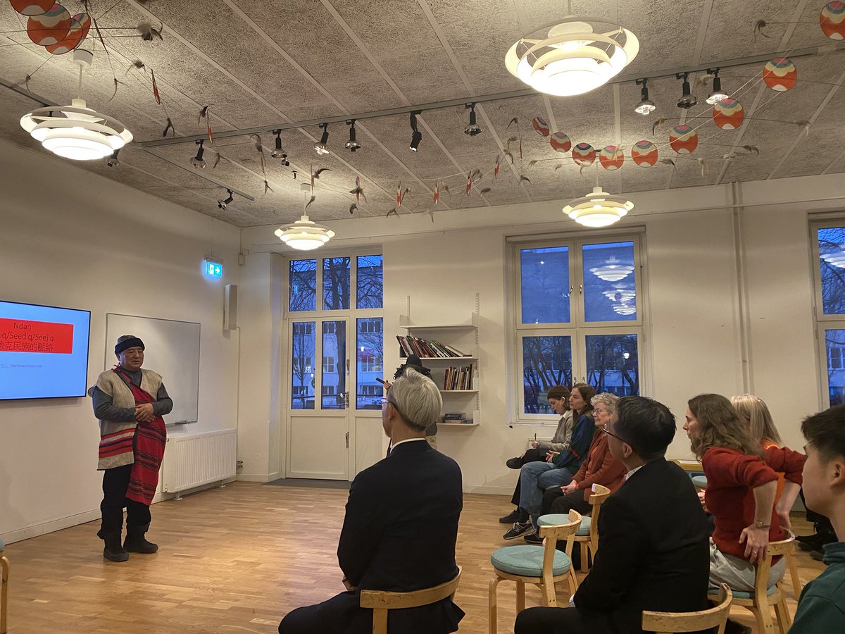 TaiwanInSweden's tweet photo. Taiwan #Seediq culture in Sweden! 🤩
On March 9, Ambassador Vincent Yao attended the Seediq cultural event jointly hosted by the Seediq cultural delegation from Taiwan and the National Museums of World Culture of Sweden. 🤝 https://t.co/QWugHBbbj6