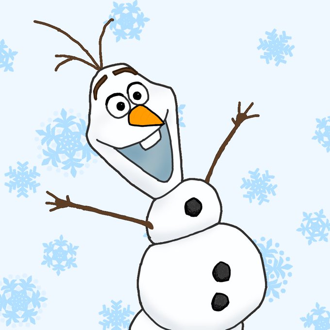 オラフのtwitterイラスト検索結果