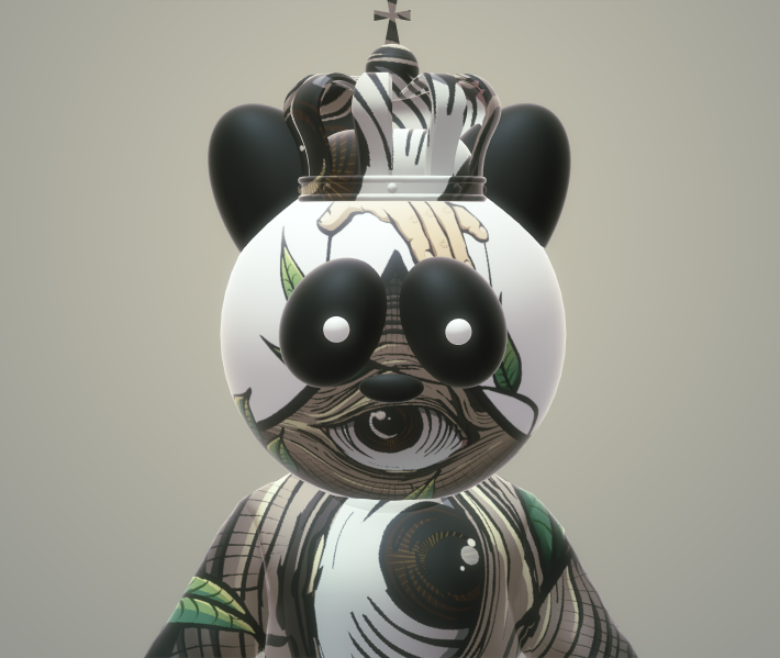 freak_over's tweet photo. My first 295 "Pandoshis" are now available at 
@opensea! Discover my Pandoshi collection! 0.05ETH current price and 2x1 until June! !🐼🚀🪙
➡️https://t.co/GSWCPumL8n🎨 
#ETH #Ethereum #ethereumNFTs #NFTartist #NFTdrop #panda #opensea #NFT #NFTs #nftart #Polygon #PolygonNFT https://t.co/QwIjgcByC4