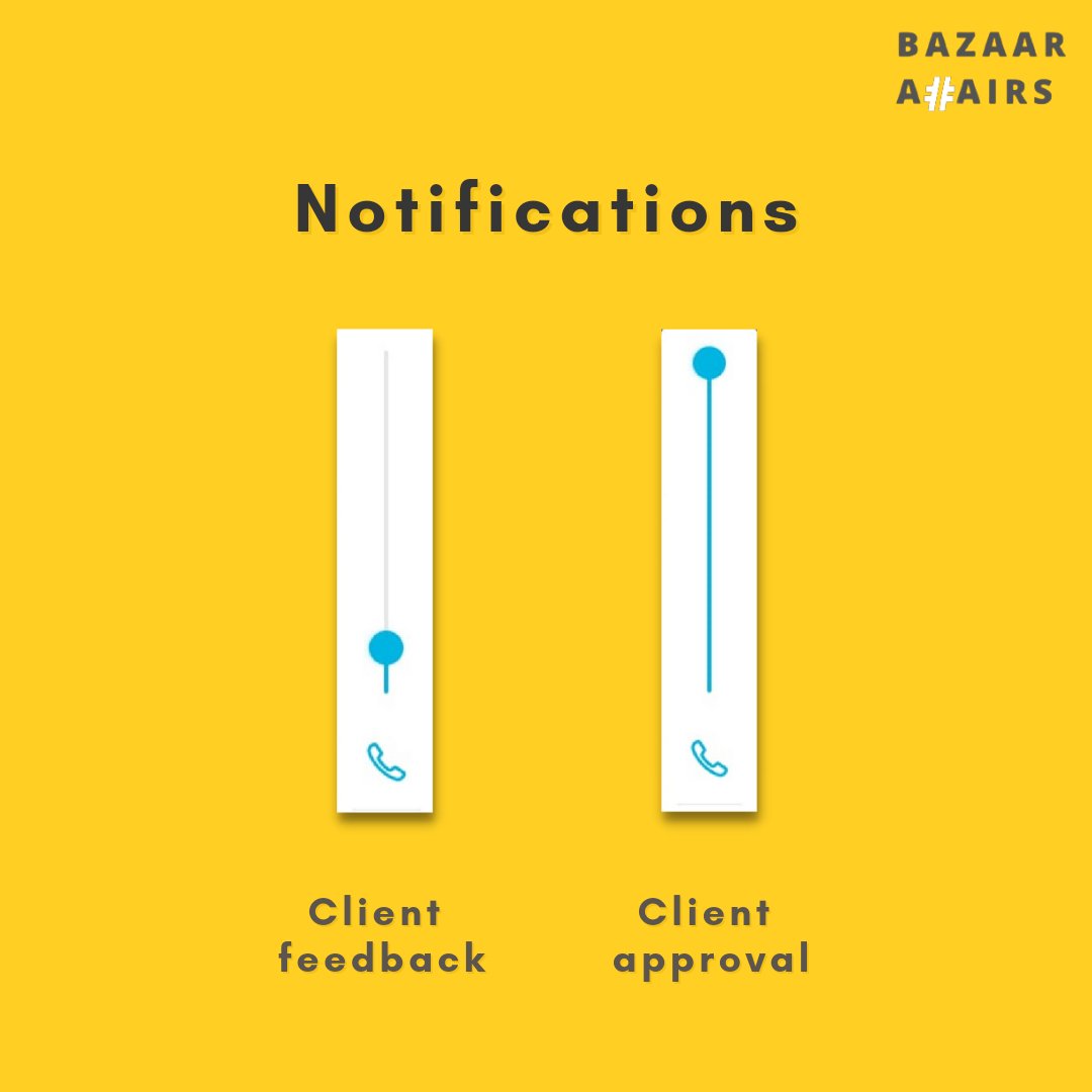 Bazaaraffairs's tweet photo. Not every notification can make your day from 😐 to 😍
.
.
#AgencyLife #AgencyMemes #clientservicing #feedback #clientfeedback #clientapproval #accountmanager #socialmediaagency #digitalmarketing #thursdayvibes https://t.co/p7P8kyW4cJ
