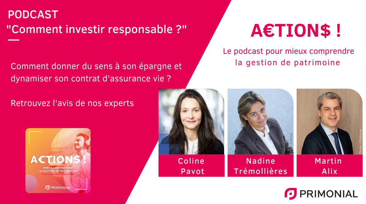 [PODCAST] 🚨🎧 A€TION$ ! Notre #podcast pour mieux comprendre la #gestiondepatrimoine est disponible sur toutes vos plateformes d'écoute !

Pour écouter et vous abonner : lnkd.in/e2A7cAcy