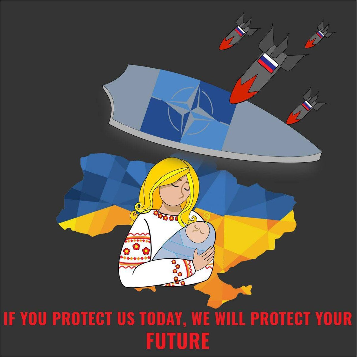 Buro247Ukraine's tweet photo. Close the sky over Ukraine! 🕊️ 

#warinukraine  #stopwar  #ClosetheSkyoverUkraine https://t.co/bLqIPlVfvY