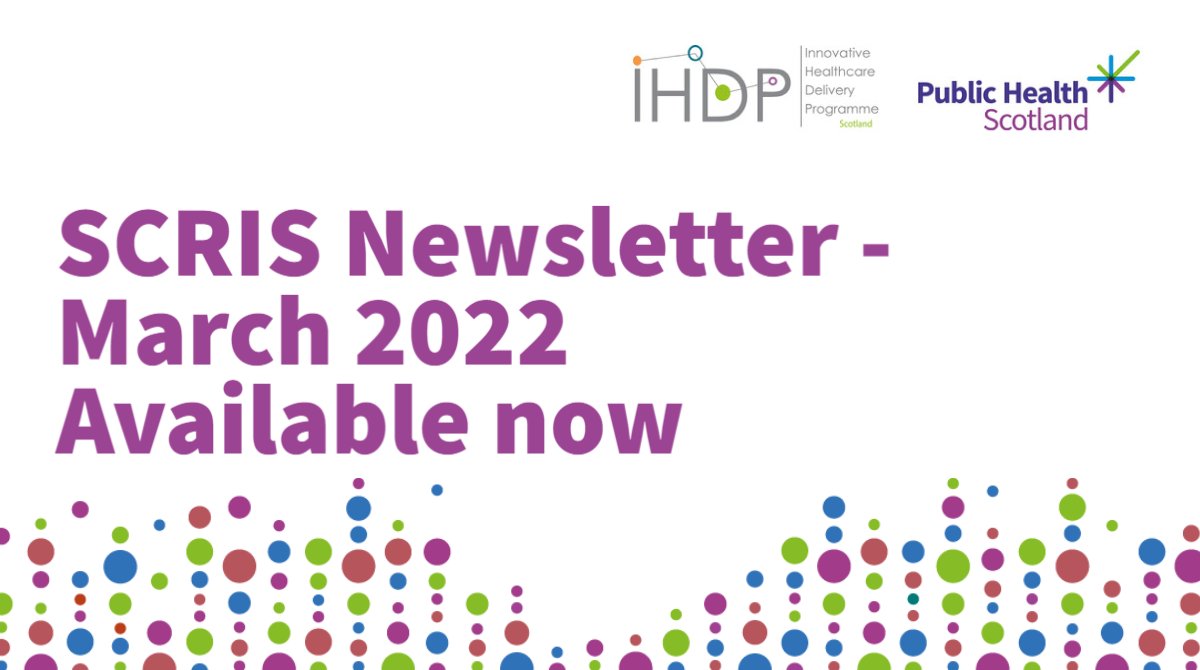 P_H_S_Official's tweet image. The Scottish Cancer Registry &amp;amp; Intelligence Service dashboard helps health professionals to plan for better cancer services and care for patients. 

Read latest developments in the March #SCRIS newsletter: bit.ly/SCRISMarch2022 

For SCRIS updates email: phs.scris@phs.scot