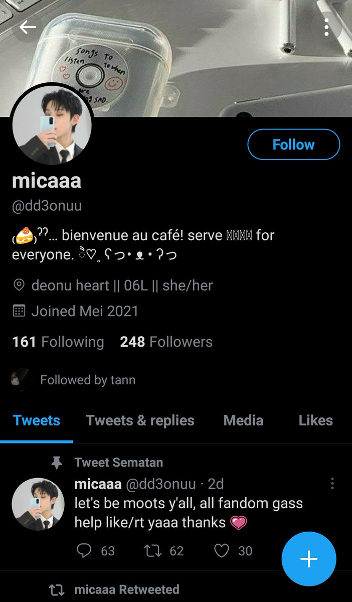 hii, kenal akun yang dibawah ini ngga ? yess that's me, akun yang itu sakit ga sembuh sembuh T_T

so, let's be #moots y'all, all fandom gass ngeng, help rt/like yaa thanks !!